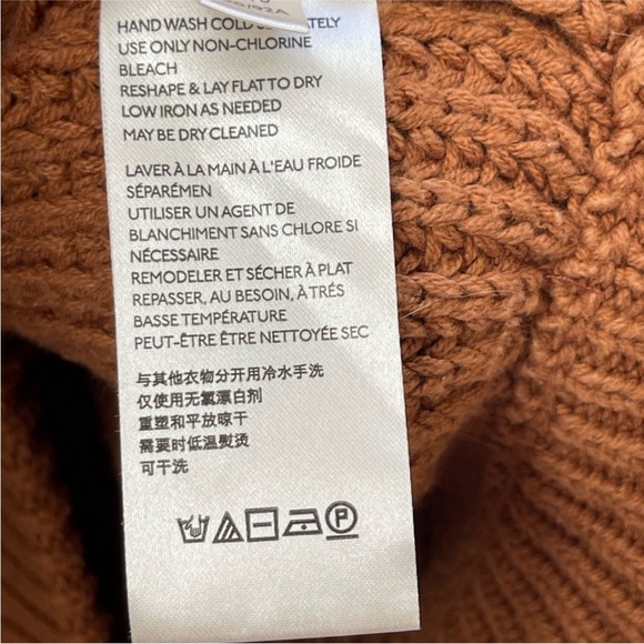 Free people Cozy Brown V-Neck Sweater - Picture 6 of 11